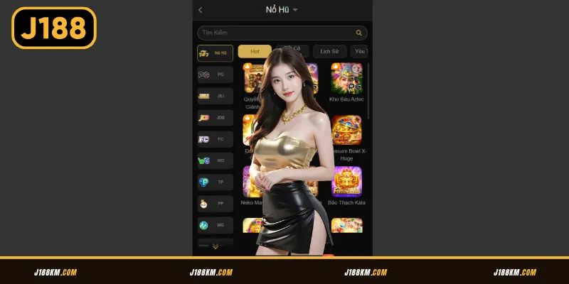 Nổ hũ đổi thưởng đồ họa 3D sống động tại J188